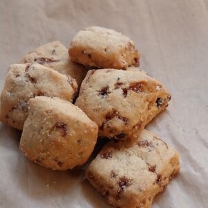 Les Biscuitins - Noisettes et éclats de caramels d'Isigny